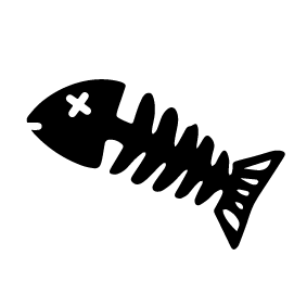 Скелет риби 1